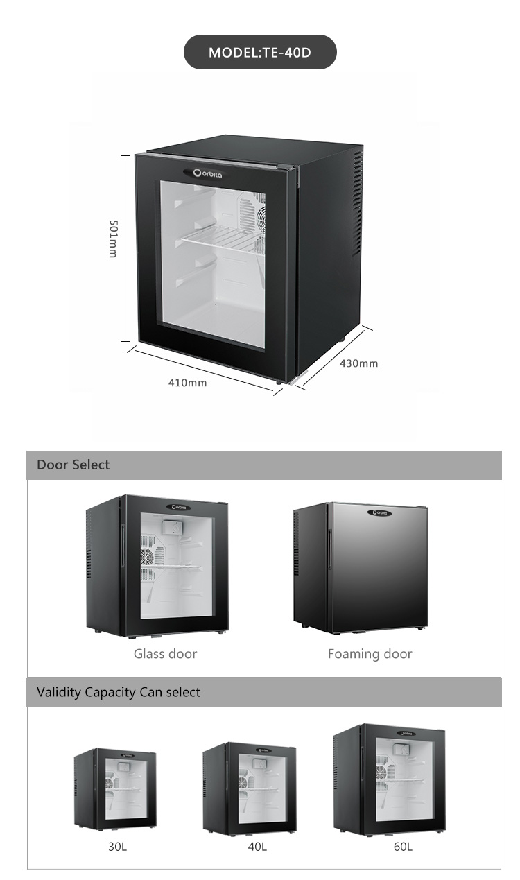 Máy làm lạnh rượu vang bằng điện bán dẫn OBT-TE40D/minbar